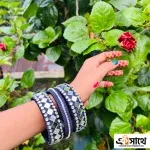 শুভ্র ঝিলিক মিরর চুড়ি - Image 2