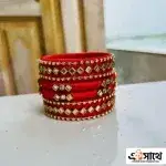 রাঙ্গা উৎসব কুন্দনের চুড়ি - Image 4