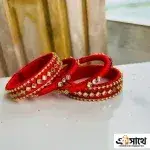 রাঙ্গা উৎসব কুন্দনের চুড়ি - Image 3