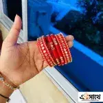 রাঙ্গা উৎসব কুন্দনের চুড়ি - Image 2